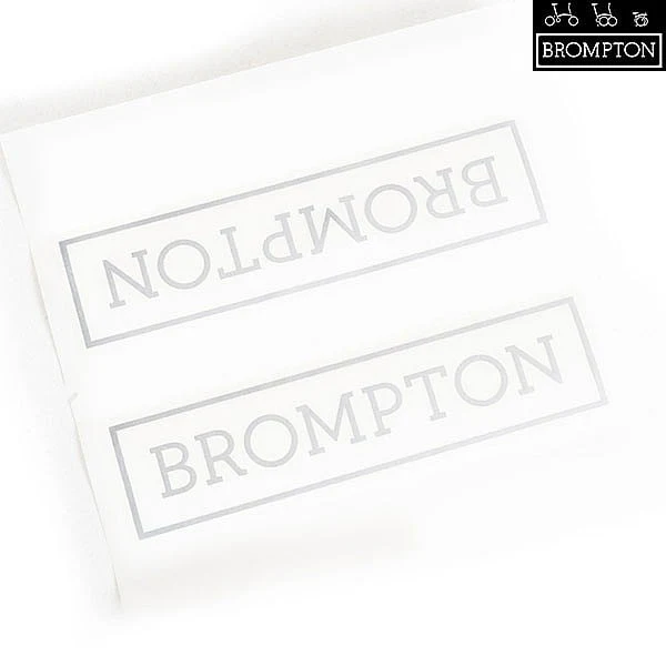 Brompton Main frame logo Decal sticker - Image 2