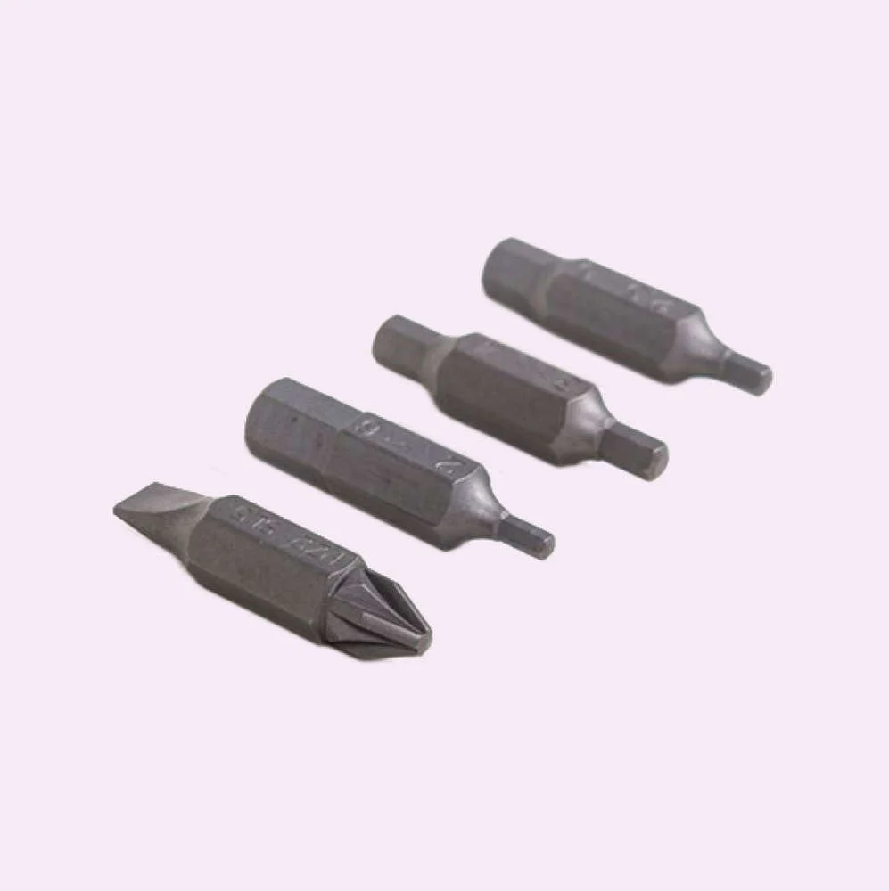 Brompton Toolkit - replacement tool bits only - (4 Pieces)