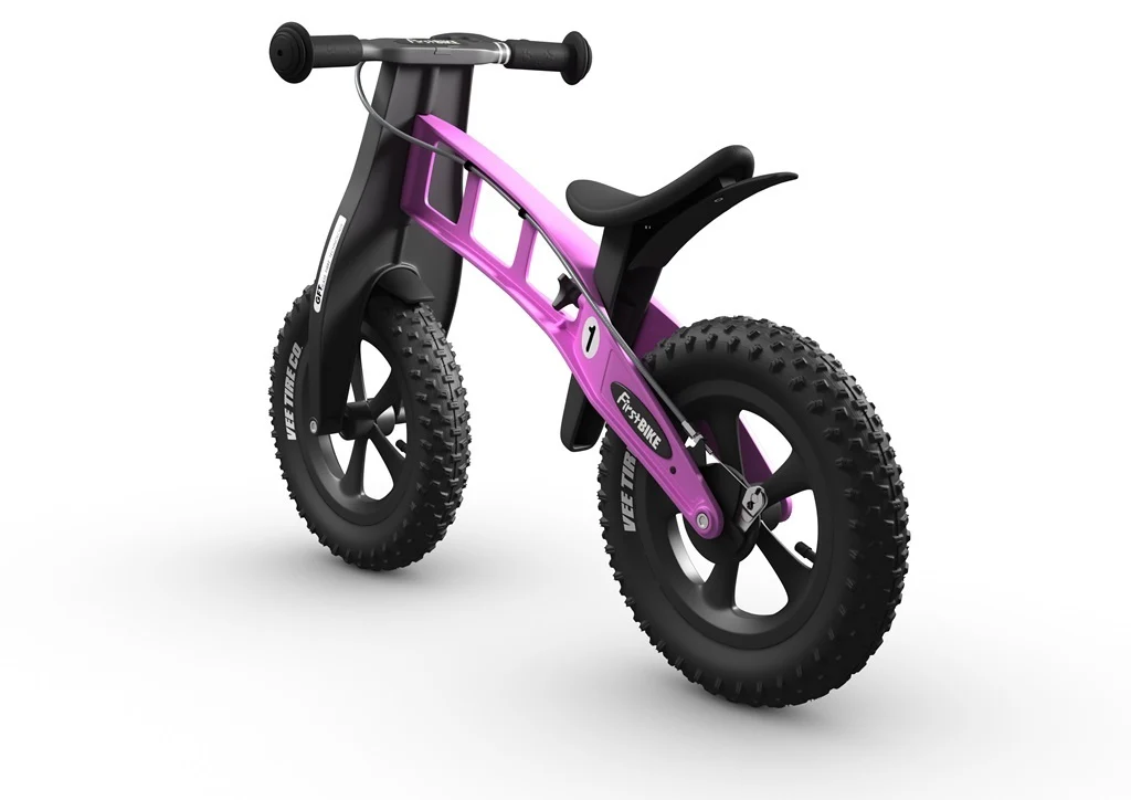 FirstBIKE Fat Cross Balance Bike with Brake - Image 3