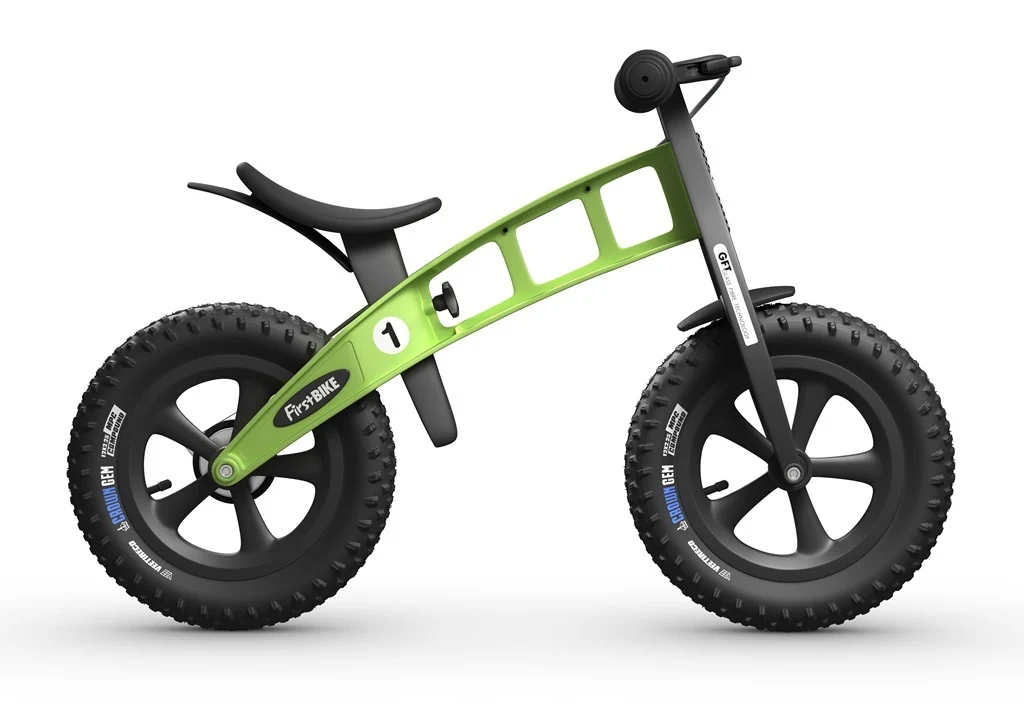 FirstBIKE Fat Cross Balance Bike with Brake - Image 6