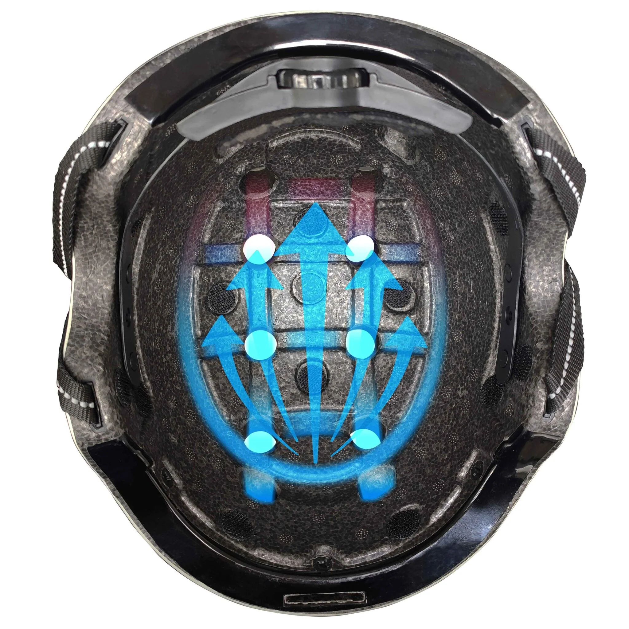 Melon Helmet - Double Grey Stripes - Image 5