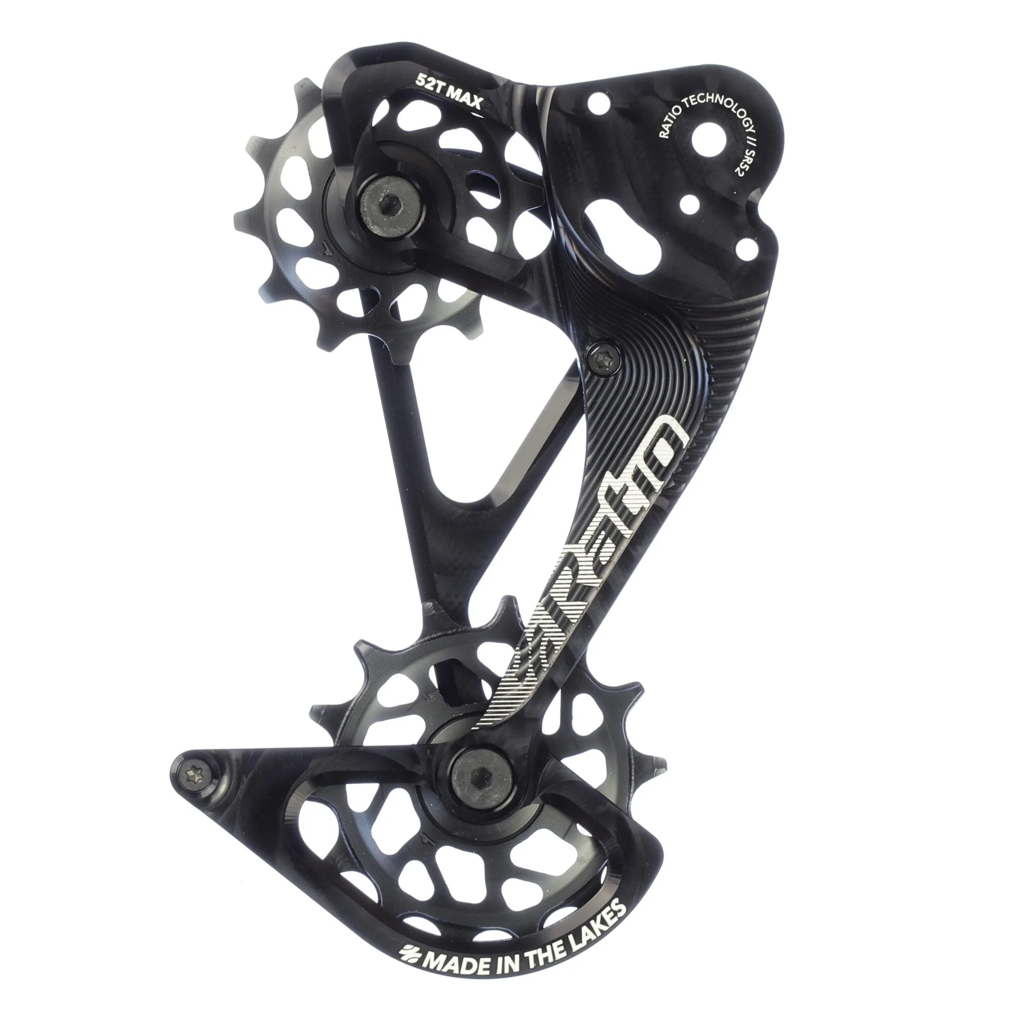 Ratio Tech 1x12 Wide Ratchet and Cage Kit Black - Image 4