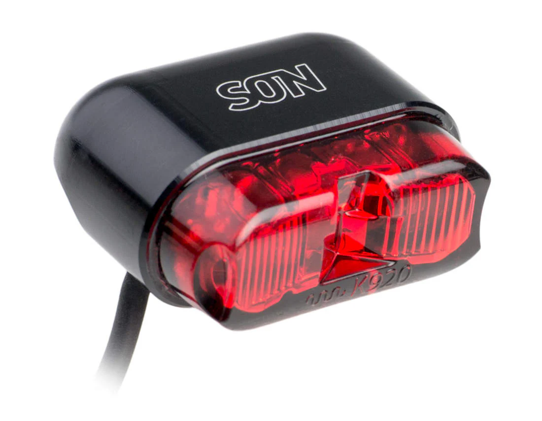 Schmidt SON Rear Light - Rack 10mm Tube Mount